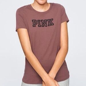Victoria’s Secret PINK Short Sleeve Logo Tee
